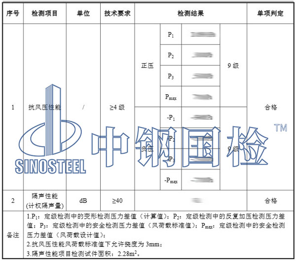 装配式建筑检测项目结果