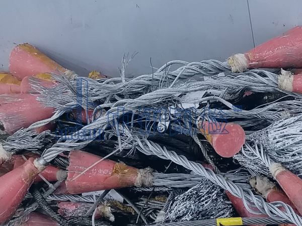 钢丝绳破断拉力检测后
