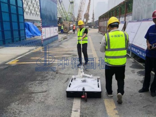 公路现场检测，路面下空洞检测