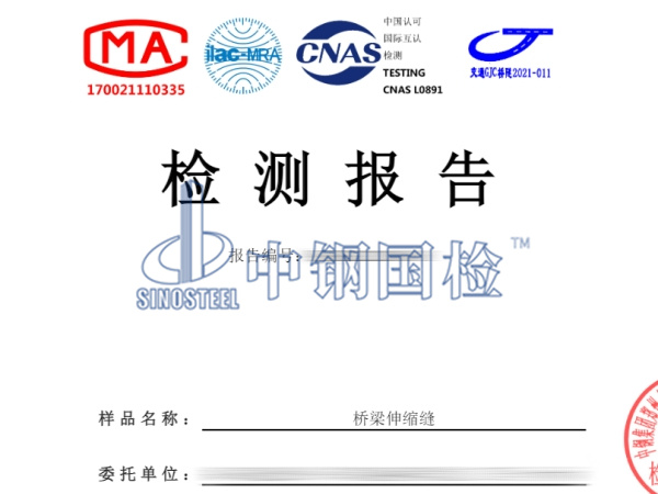 桥梁伸缩缝检测报告
