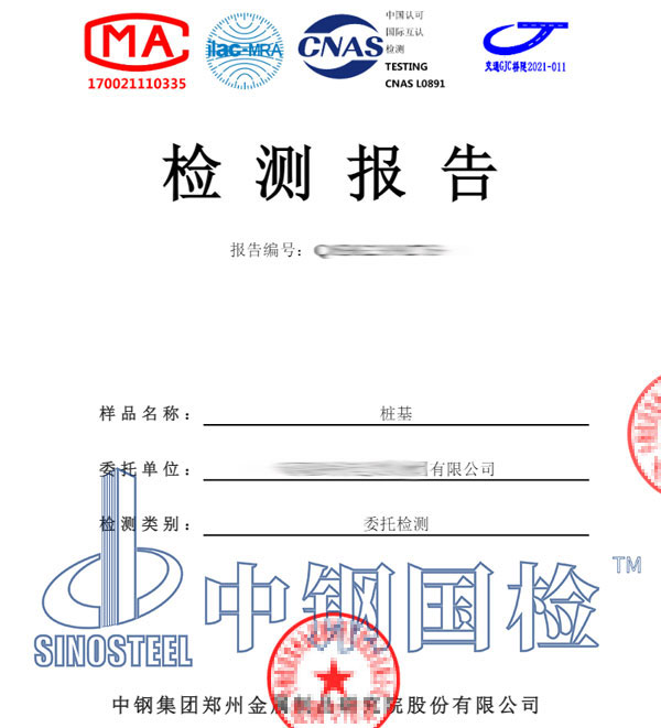 桩基检测报告