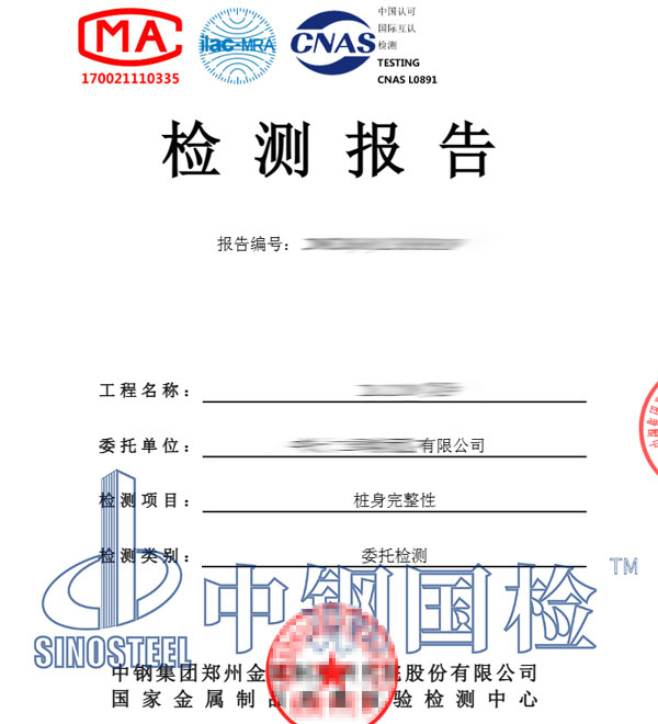 光伏桩基检测报告