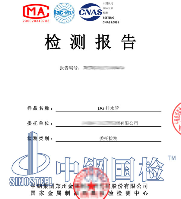 管网检测报告