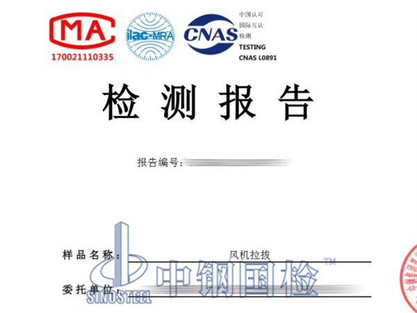 风机抗拉拔承载力检测报告