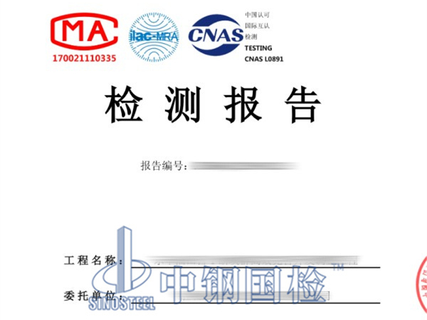 钢结构承载力检测报告