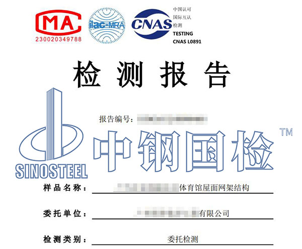 网架承载力检测报告