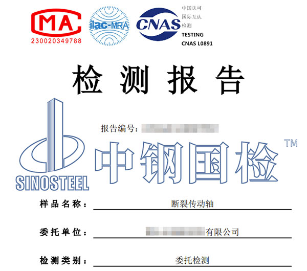 轴断裂失效分析报告